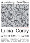 Plakat Lucia Coray @ Ute Barth Zürich